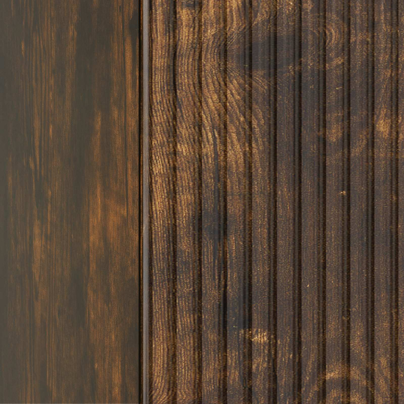 Szafka Nocna 2 pcs Dąb wędzony 43 x 34,5 x 50 cm