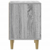 Szafka Nocna Szary Sonoma 43 x 34,5 x 50 cm Drewno inżynieryjne