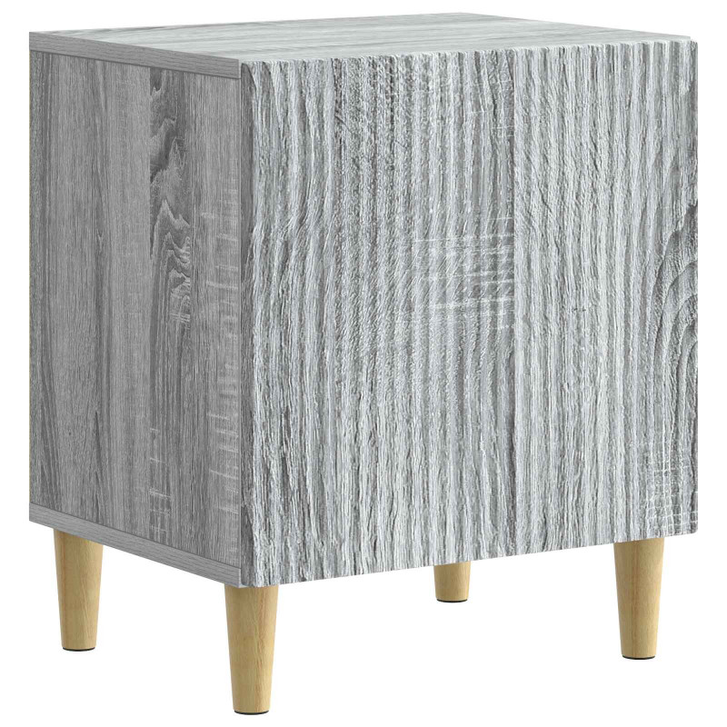Szafka Nocna 2 pcs Szary Sonoma 43 x 34,5 x 50 cm