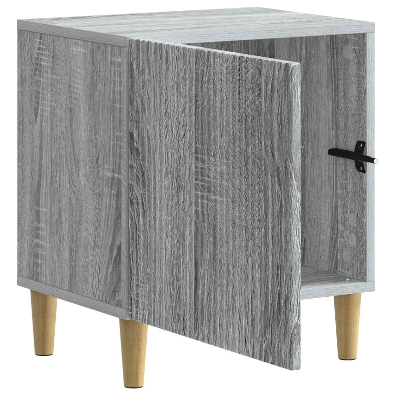 Szafka Nocna 2 pcs Szary Sonoma 43 x 34,5 x 50 cm