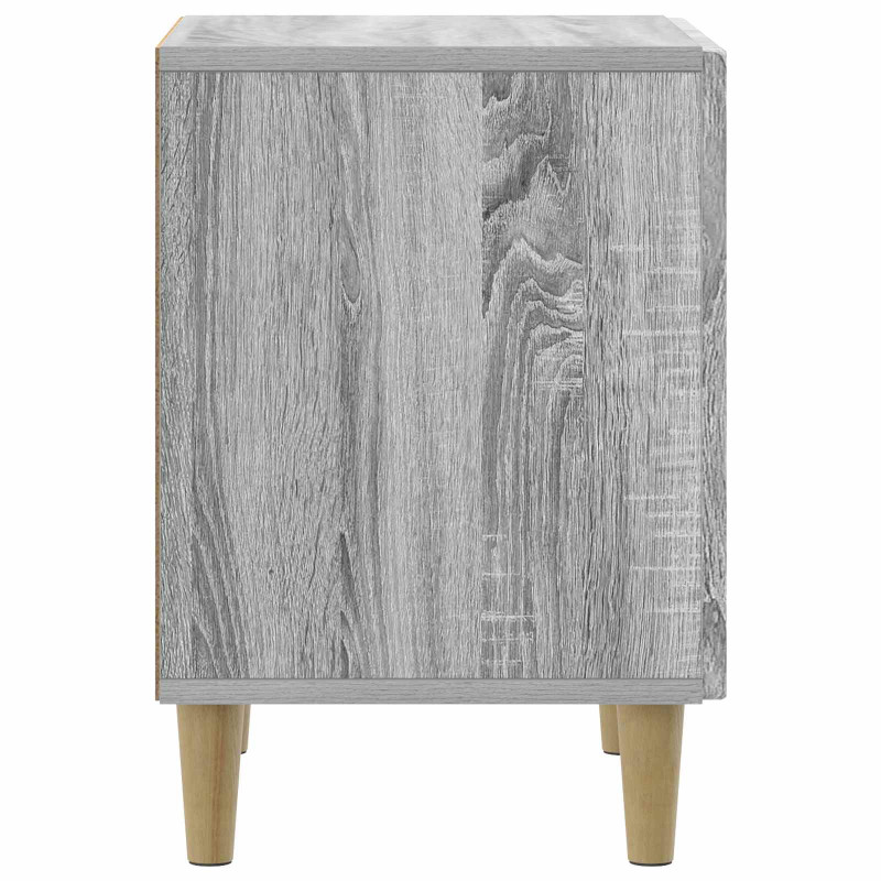 Szafka Nocna 2 pcs Szary Sonoma 43 x 34,5 x 50 cm
