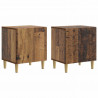 Szafka Nocna 2 pcs Stare drewno 43 x 34,5 x 50 cm