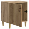 Szafka Nocna 2 pcs Dąb artisan 43 x 34,5 x 50 cm