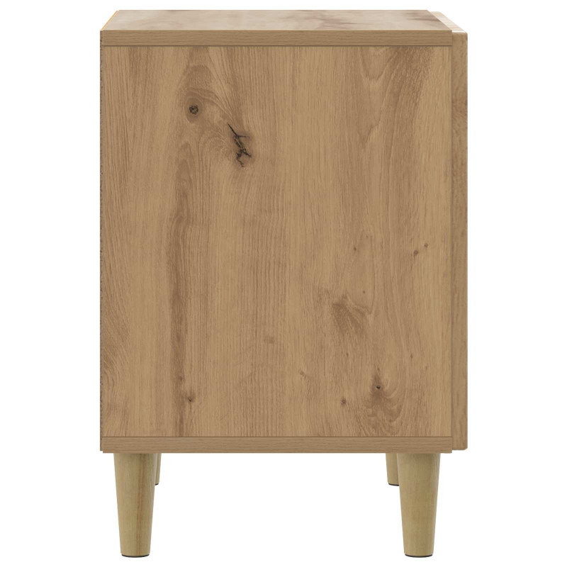Szafka Nocna 2 pcs Dąb artisan 43 x 34,5 x 50 cm