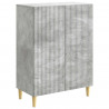 Bufet Betonowy szary 66 x 34,5 x 90 cm Drewno inżynieryjne