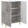 Bufet Betonowy szary 66 x 34,5 x 90 cm Drewno inżynieryjne