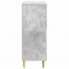 Bufet Betonowy szary 66 x 34,5 x 90 cm Drewno inżynieryjne
