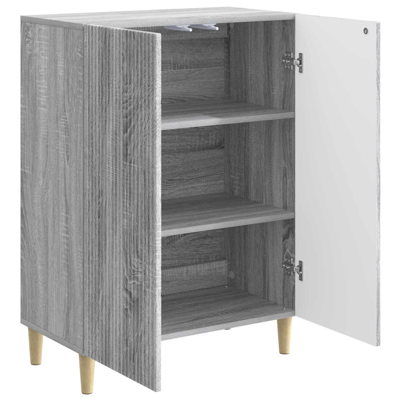 Bufet Szary Sonoma 66 x 34,5 x 90 cm Drewno inżynieryjne