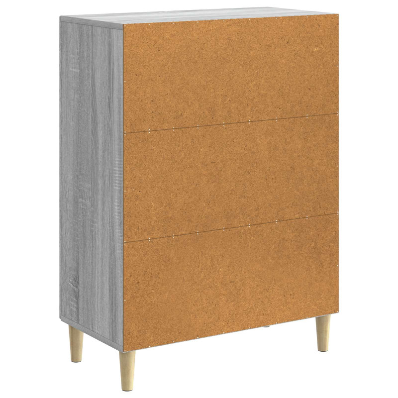 Bufet Szary Sonoma 66 x 34,5 x 90 cm Drewno inżynieryjne