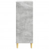 Bufet Betonowy szary 33 x 34,5 x 90 cm Drewno inżynieryjne