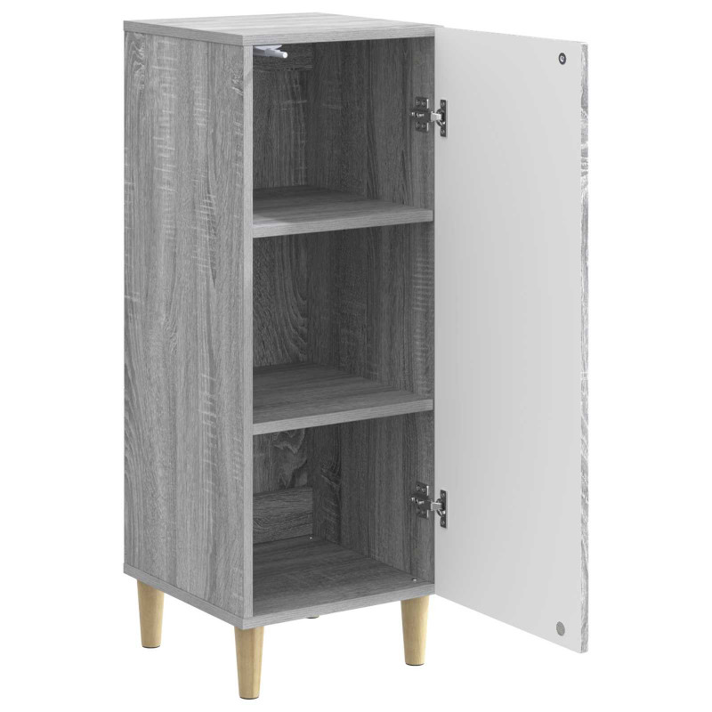 Bufet Szary Sonoma 33 x 34,5 x 90 cm Drewno inżynieryjne