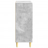 Bufet Betonowy szary 66 x 34,5 x 90 cm Drewno inżynieryjne