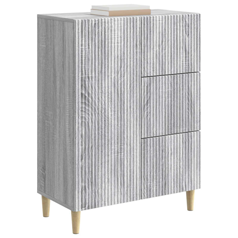 Bufet Szary Sonoma 66 x 34,5 x 90 cm Drewno inżynieryjne