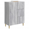 Bufet Szary Sonoma 66 x 34,5 x 90 cm Drewno inżynieryjne