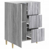 Bufet Szary Sonoma 66 x 34,5 x 90 cm Drewno inżynieryjne