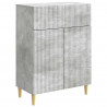 Bufet Betonowy szary 66 x 34,5 x 90 cm Drewno inżynieryjne