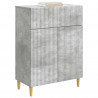 Bufet Betonowy szary 66 x 34,5 x 90 cm Drewno inżynieryjne