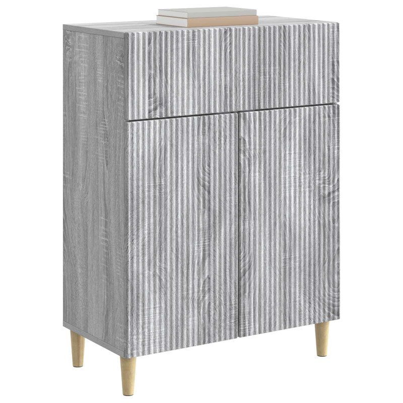Bufet Szary Sonoma 66 x 34,5 x 90 cm Drewno inżynieryjne