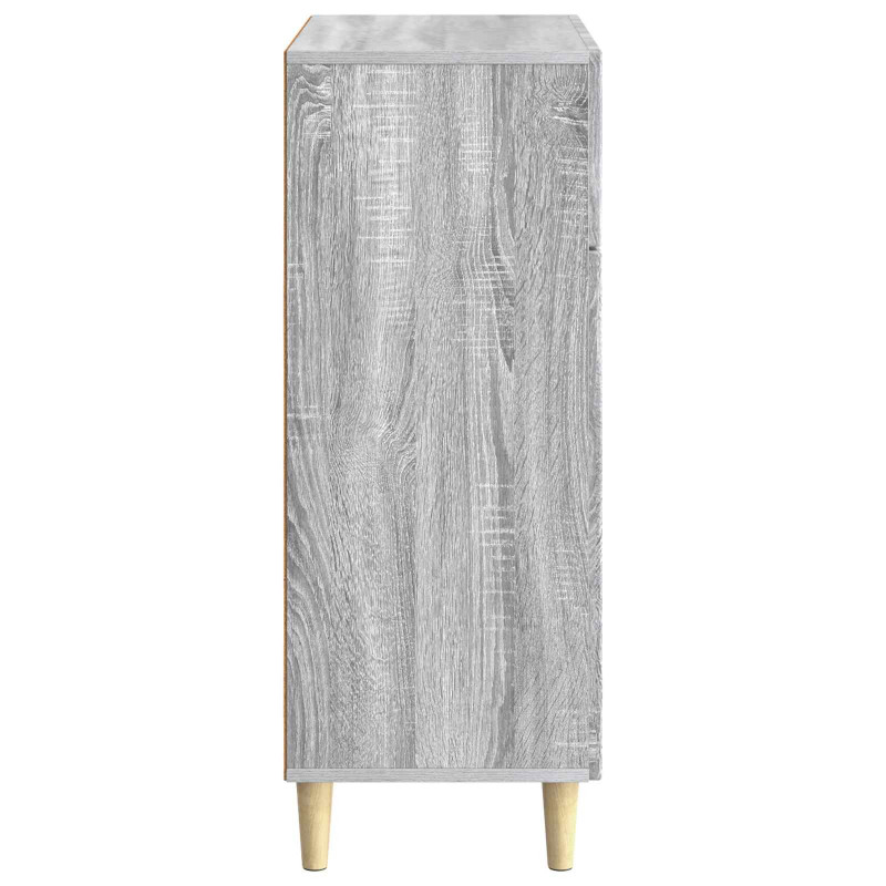 Bufet Szary Sonoma 66 x 34,5 x 90 cm Drewno inżynieryjne