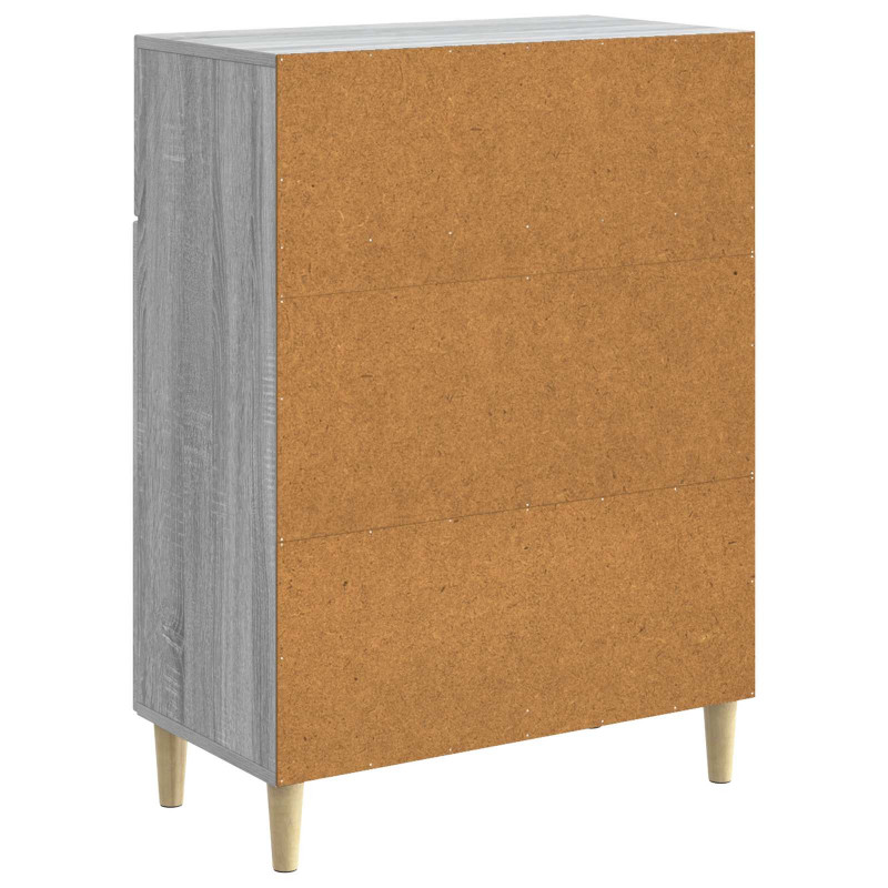 Bufet Szary Sonoma 66 x 34,5 x 90 cm Drewno inżynieryjne