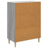 Bufet Szary Sonoma 66 x 34,5 x 90 cm Drewno inżynieryjne