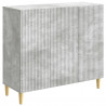 Bufet Betonowy szary 89 x 34,5 x 80 cm Drewno inżynieryjne