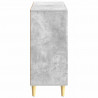Bufet Betonowy szary 89 x 34,5 x 80 cm Drewno inżynieryjne
