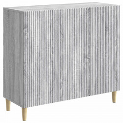 Bufet Szary Sonoma 89 x 34,5 x 80 cm Drewno inżynieryjne