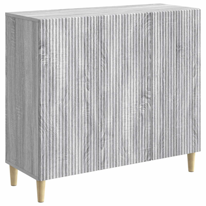 Bufet Szary Sonoma 89 x 34,5 x 80 cm Drewno inżynieryjne