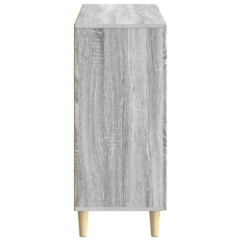 Bufet Szary Sonoma 89 x 34,5 x 80 cm Drewno inżynieryjne