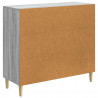 Bufet Szary Sonoma 89 x 34,5 x 80 cm Drewno inżynieryjne