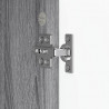 Bufet Szary Sonoma 89 x 34,5 x 80 cm Drewno inżynieryjne