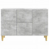 Bufet Betonowy szary 89 x 34,5 x 60 cm Drewno inżynieryjne