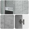 Bufet Betonowy szary 89 x 34,5 x 60 cm Drewno inżynieryjne
