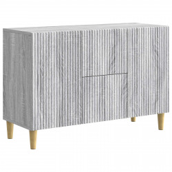 Bufet Szary Sonoma 89 x 34,5 x 60 cm Drewno inżynieryjne