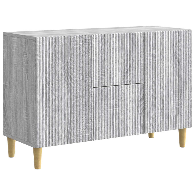 Bufet Szary Sonoma 89 x 34,5 x 60 cm Drewno inżynieryjne