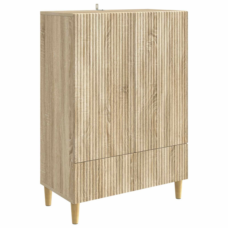 Bufet dąb Sonoma 66 x 34,5 x 95 cm Drewno inżynieryjne
