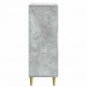 Bufet Betonowy szary 66 x 34,5 x 95 cm Drewno inżynieryjne
