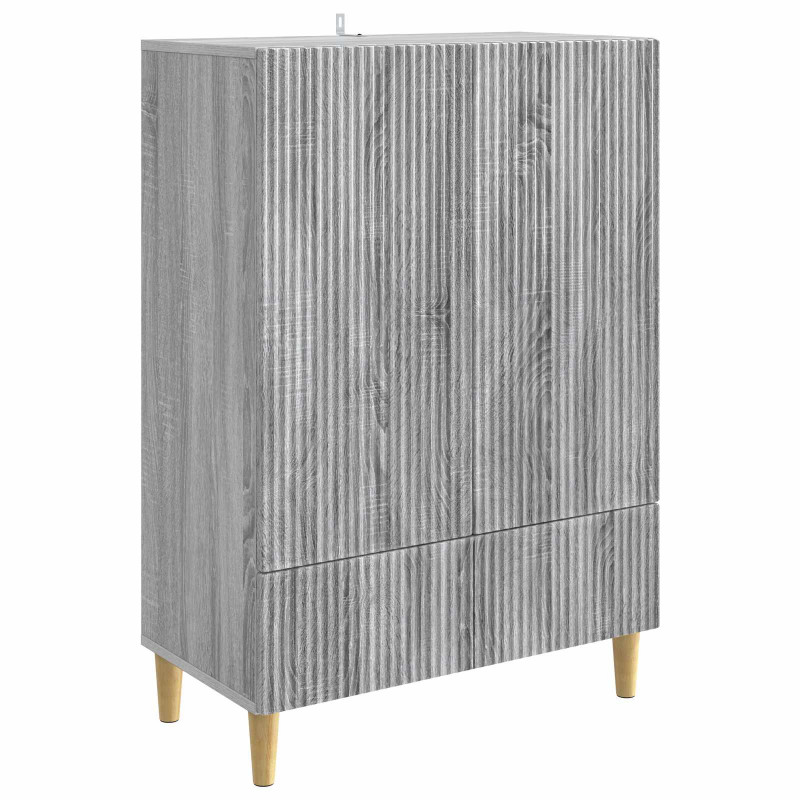 Bufet Szary Sonoma 66 x 34,5 x 95 cm Drewno inżynieryjne