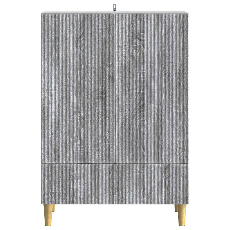Bufet Szary Sonoma 66 x 34,5 x 95 cm Drewno inżynieryjne