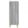 Bufet Szary Sonoma 66 x 34,5 x 95 cm Drewno inżynieryjne