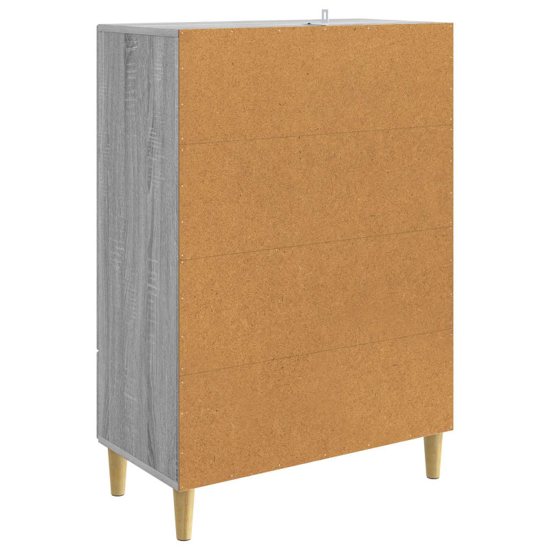 Bufet Szary Sonoma 66 x 34,5 x 95 cm Drewno inżynieryjne