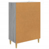Bufet Szary Sonoma 66 x 34,5 x 95 cm Drewno inżynieryjne