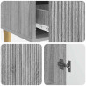 Bufet Szary Sonoma 66 x 34,5 x 95 cm Drewno inżynieryjne