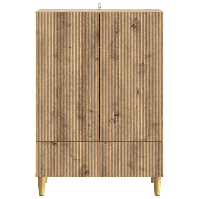 Bufet Dąb artisan 66 x 34,5 x 95 cm Drewno inżynieryjne