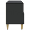 Szafka pod telewizor z szufladą Czarny 102 x 34,5 x 50 cm