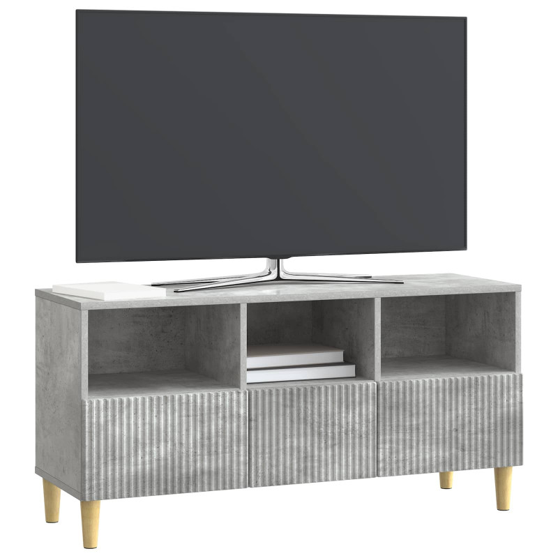 Szafka pod telewizor Betonowy szary 102 x 34,5 x 50 cm