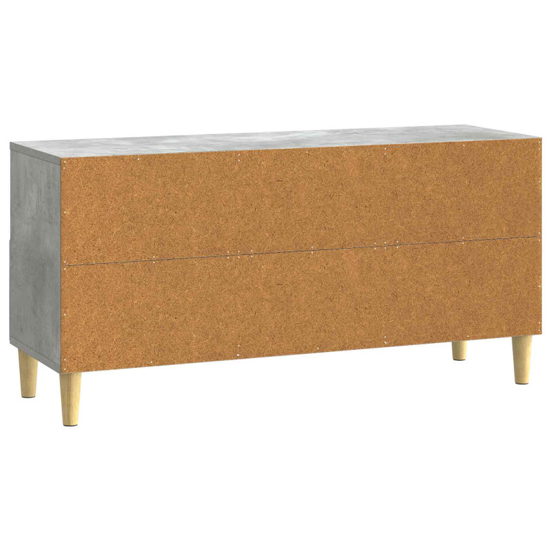 Szafka pod telewizor Betonowy szary 102 x 34,5 x 50 cm