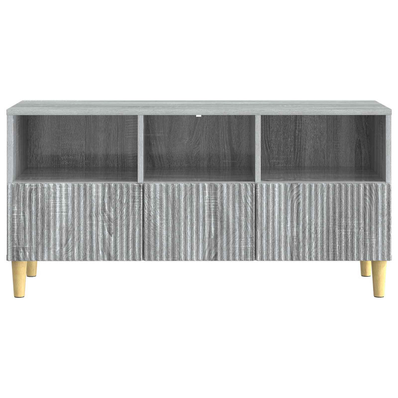 Szafka pod telewizor z szufladą Szary Sonoma 102 x 34,5 x 50 cm