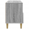 Szafka pod telewizor z szufladą Szary Sonoma 102 x 34,5 x 50 cm